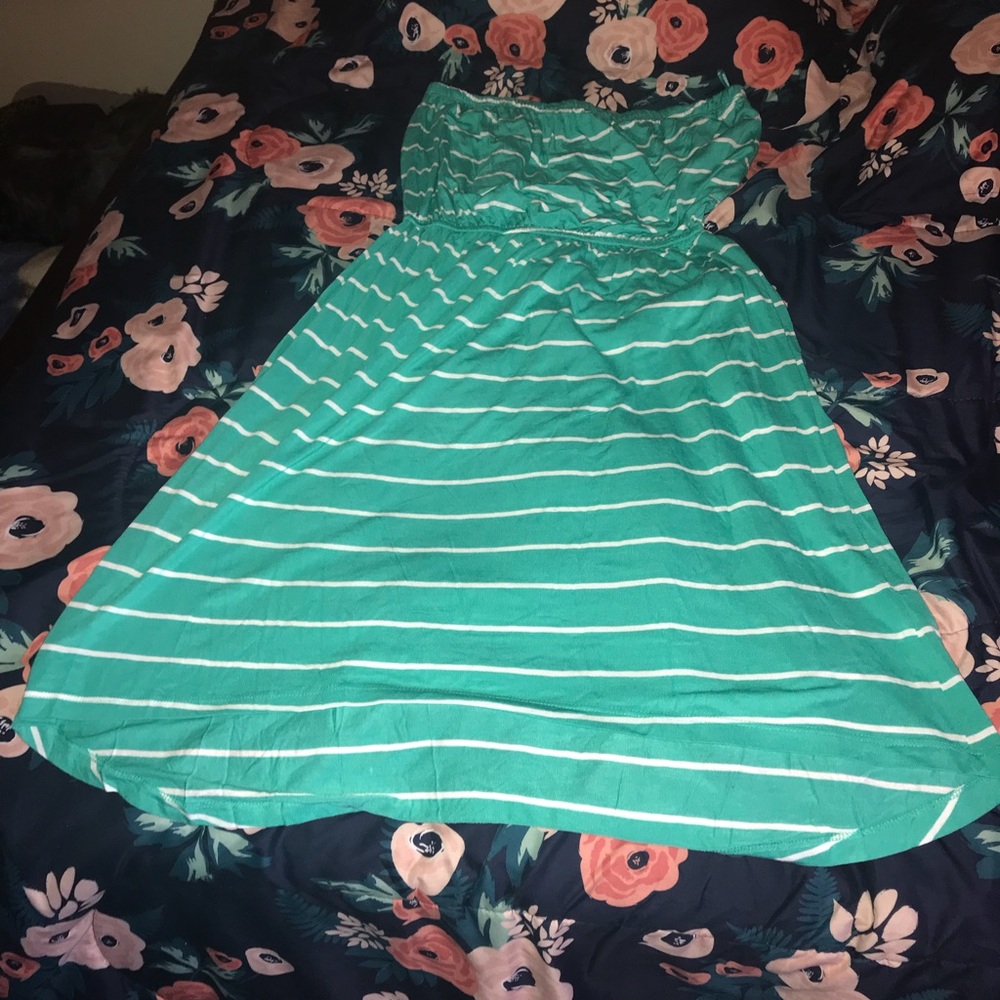 New Cute plus size strapless maxi dress